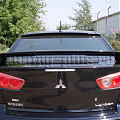 Козырёк на стекло Лансер 10, козырёк на заднее стекло, козырёк, Лансер 10, Lancer X, Лансер X, тюнинг Лансер 10