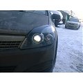 Реснички накладки на фары Opel Astra H 2004-2015