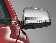 Накладки OMSA (нерж) на зеркала Mitsubishi Lancer 10