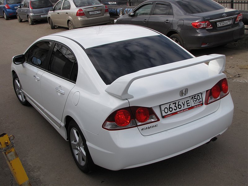 Спойлер honda civic